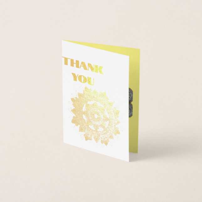 Mandala thank you card (Front)
