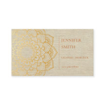 Mandala Theme Business Card