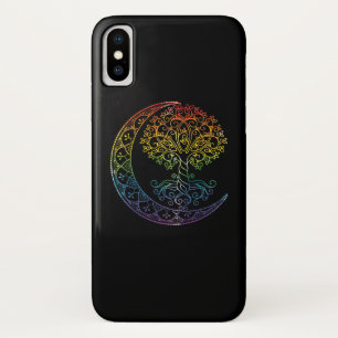 Mandala Tree of Life Tattoo Style iPhone X Case