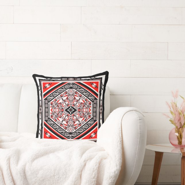 Mandala Tribal Nouveau Cushion (Couch)