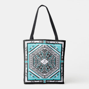 Mandala Tribal Nouveau Tote Bag