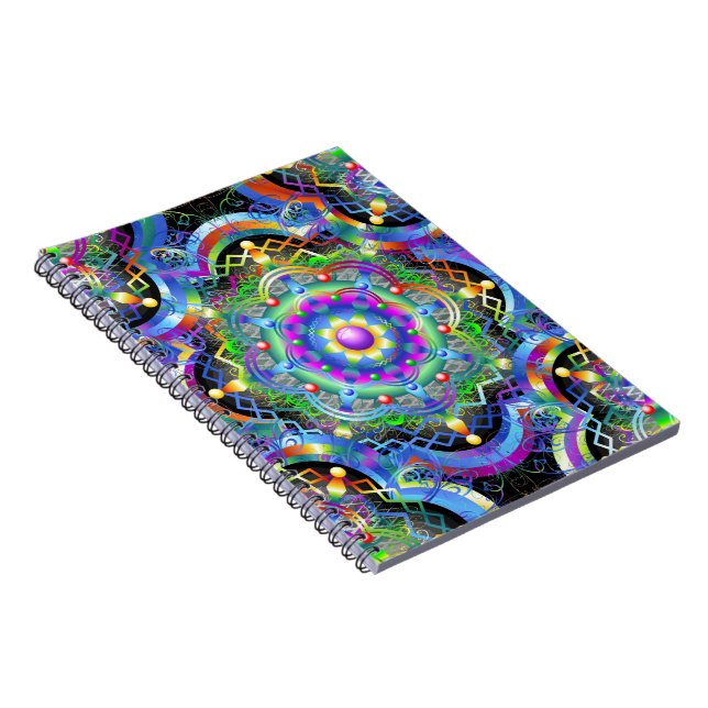 Mandala Universe Colours Notebook (Right Side)