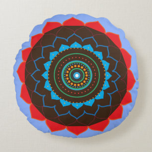 Mandala vector Art , Round cushion