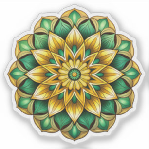 Mandala vinyl sticker