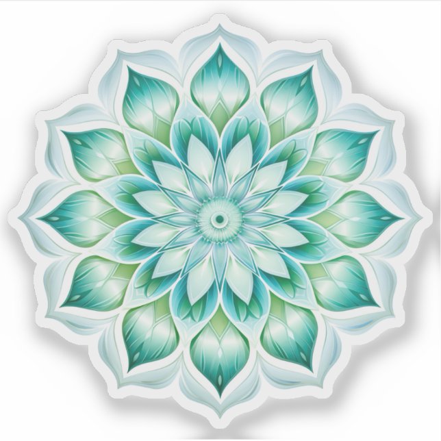  Mandala vinyl sticker (Front)