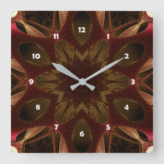 Mandala Wall Clock