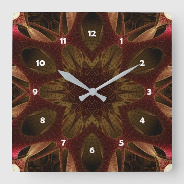 Mandala Wall Clock (Front)