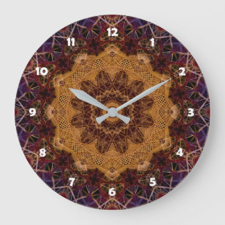 Mandala Wall Clock