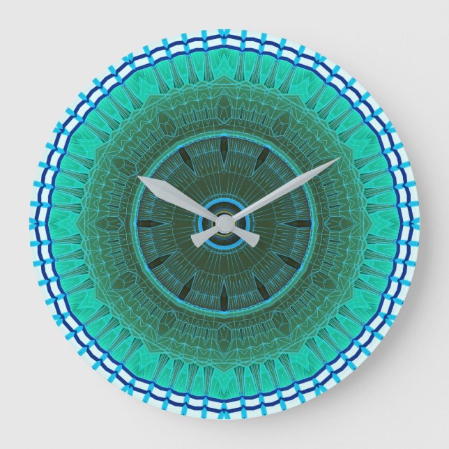 Mandala Wall Clock (Front)