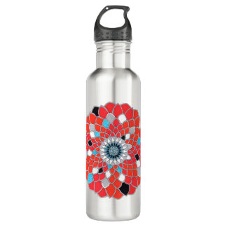 Mandala water bottle