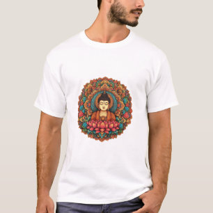 Mandala with buddha T-Shirt