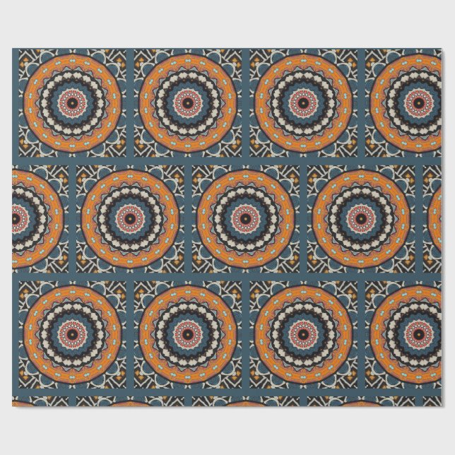 Mandala Wrapping Paper (Flat)