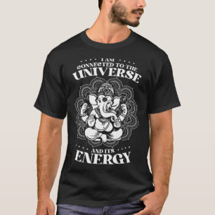 Mandala Yoga Elephant Zen Meditation Quote Buddhis T-Shirt