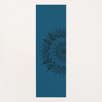 Mandala Yoga Mat, Sunflower Exercise Mats