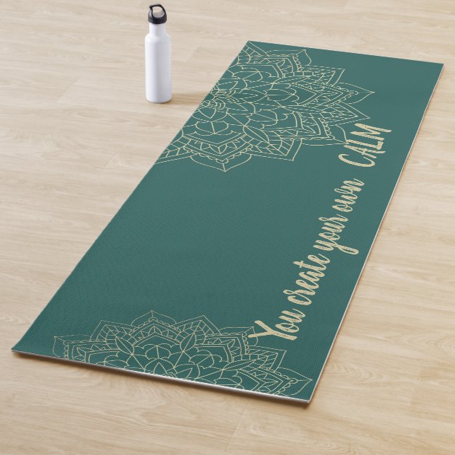 Mandala -You Create Your Own Calm Yoga Yoga Mat (In Situ)