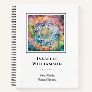 Mandala Zen Reiki Yoga Massage Sacred Spiritual Notebook