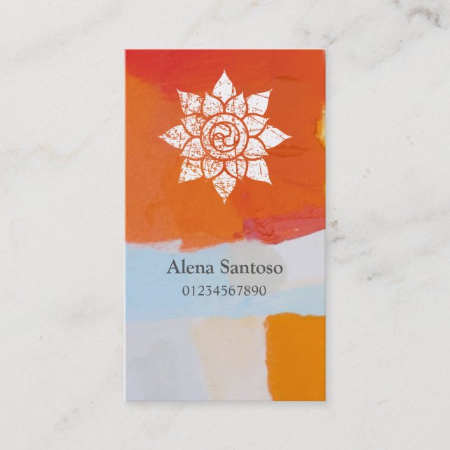 Mandalas Business Card (Front)