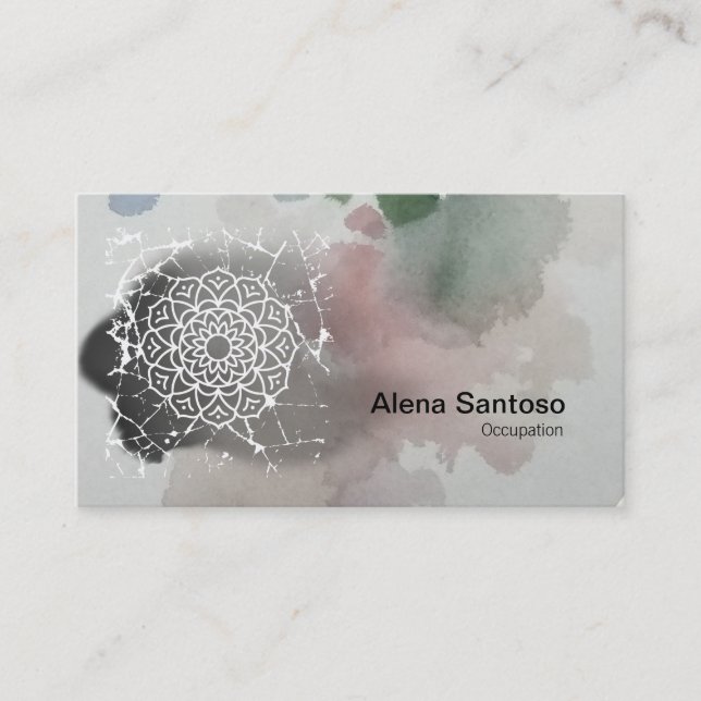 Mandalas Business Card (Front)