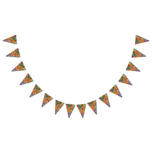 mandalas colourful abstract bunting