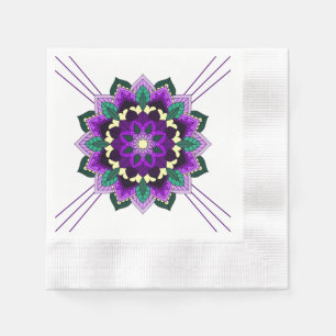 Mandalas, decorations, patterns, circular, ovals, napkin