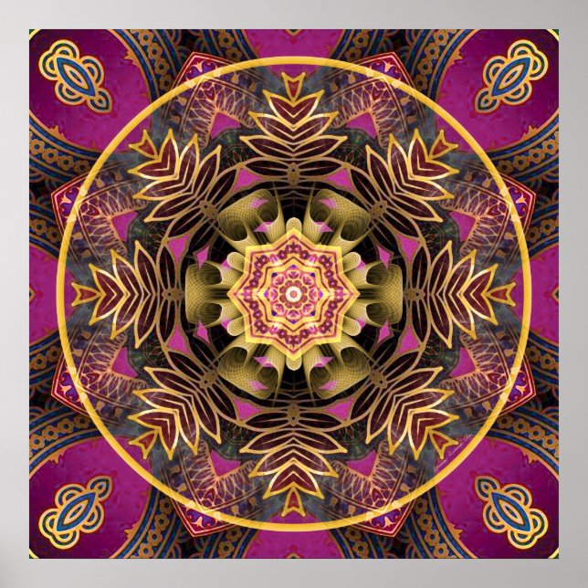Mandalas for Times of Transition 3 Poster (Front)