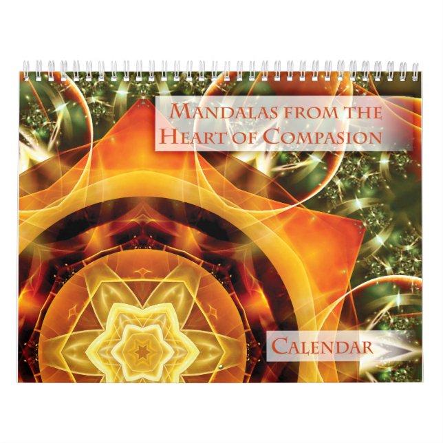Mandalas from the Heart of Compassion Calendar (Cover)
