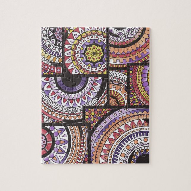Mandalas GraphiZen Jigsaw Puzzle (Vertical)