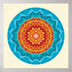 Mandalas of Deep Trust, No. 8 Poster