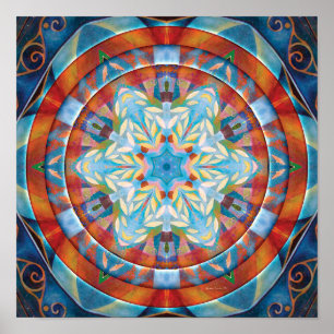 Mandalas of Forgiveness and Release 19 Poster