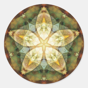 Mandalas of Forgiveness and Release 1 Classic Round Sticker