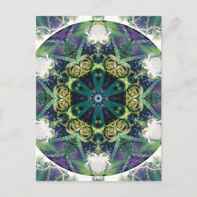 Mandalas of Forgiveness and Release 20 Postcard (Front)