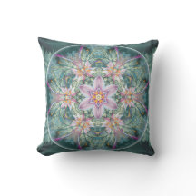 Mandalas of Forgiveness & Release 28 Throw Pillow