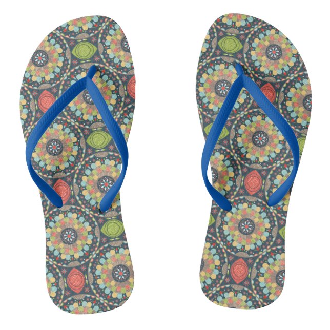 Mandalas Thongs (Footbed)