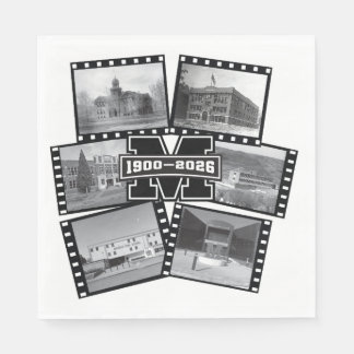 Mandan Braves All Class Reunion Paper Napkins