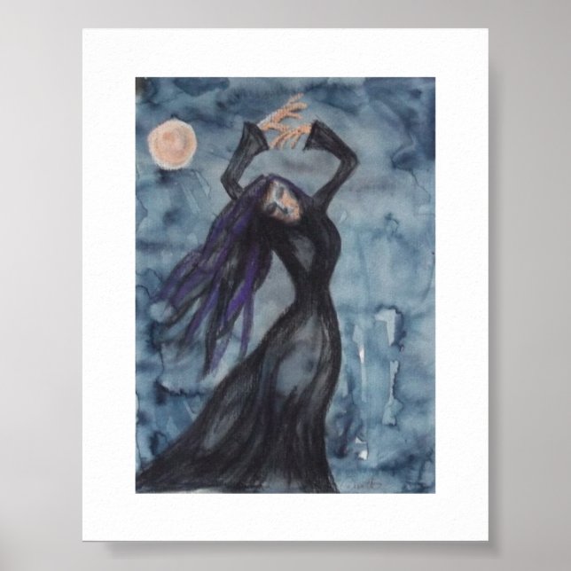 Måndans - Moon dance Poster (Front)