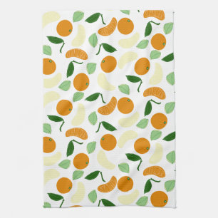 Mandarin Citrus Tea Towel