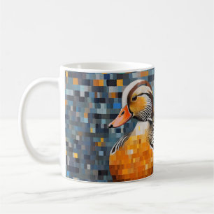 Mandarin Duck Animal Bird Art Decor  Coffee Mug