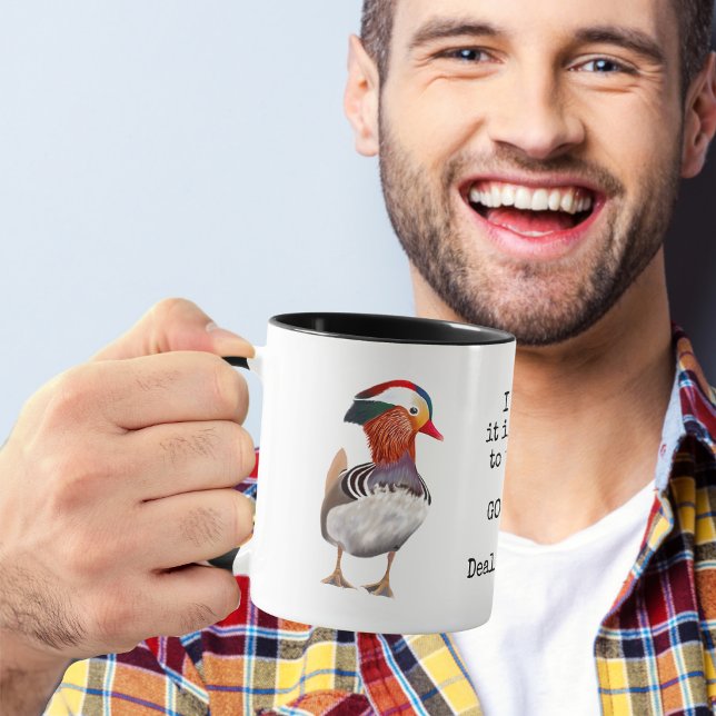 Mandarin Duck Bird Lover Mug (Creator Uploaded)