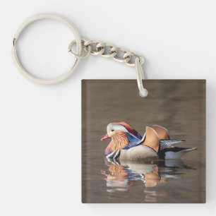 Mandarin Duck Key Ring
