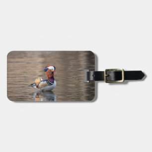 Mandarin Duck Luggage Tag