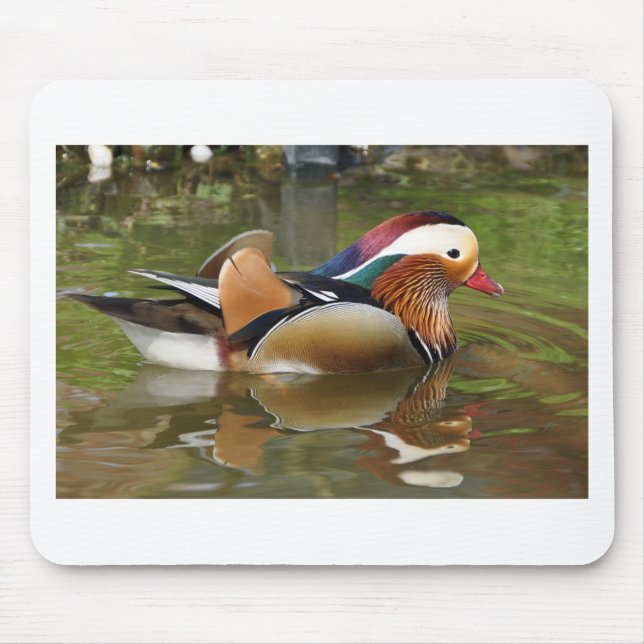 mandarin duck mouse pad (Front)