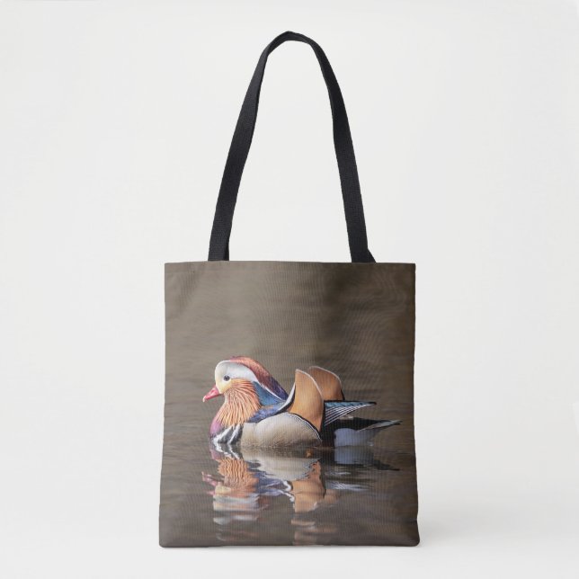Mandarin Duck Tote Bag (Front)