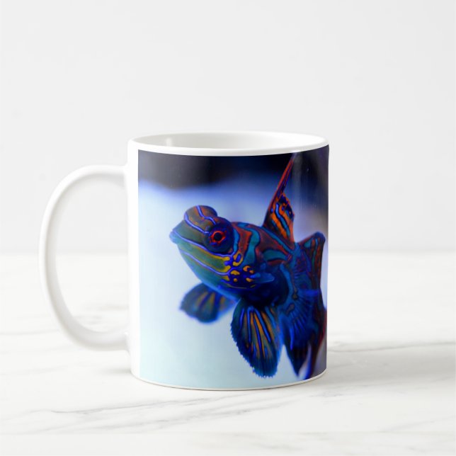 Mandarin fish coffee mug (Left)