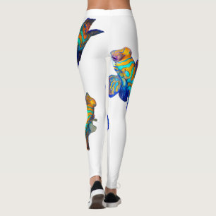 Mandarin Fishes Leggings