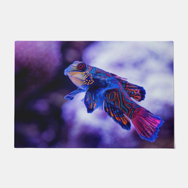 Mandarin Goby Fish Doormat (Front)