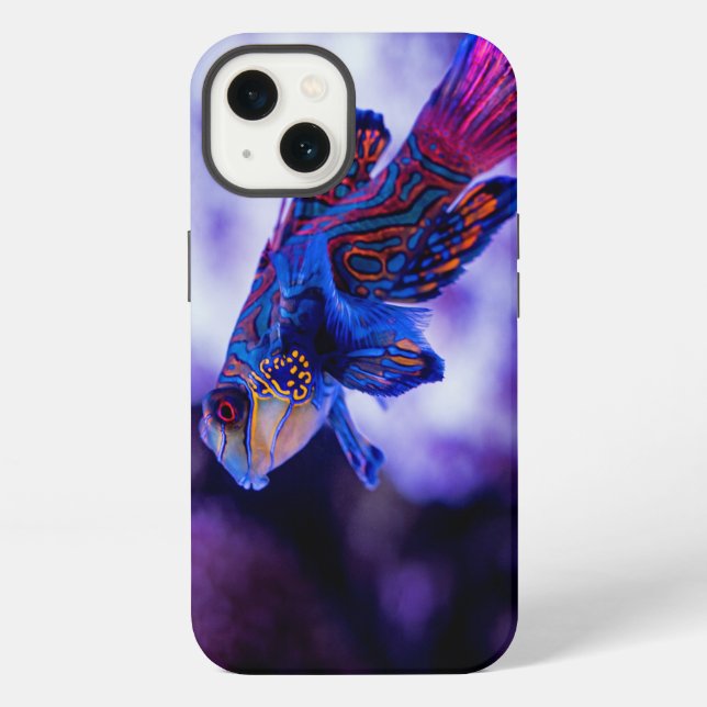 Mandarin Goby Fish iPhone Case (Back)