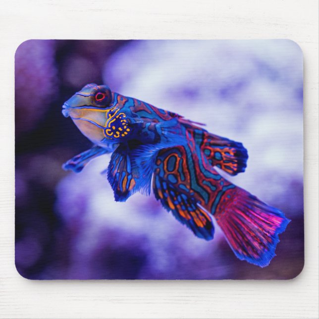 Mandarin Goby Fish Mouse Pad (Front)
