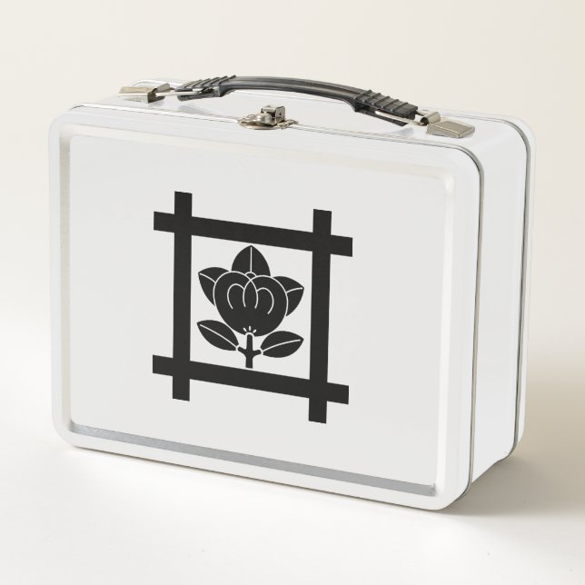 Mandarin orange for the Nichiren sect Metal Lunch Box (Front)