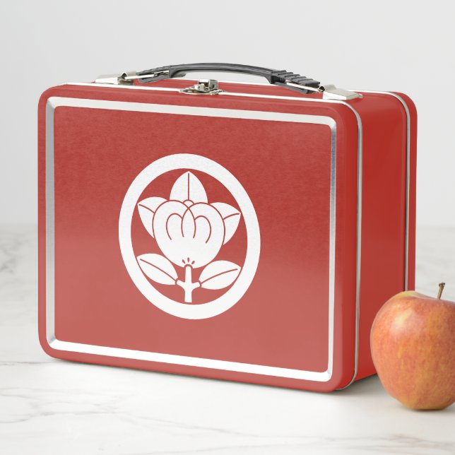 Mandarin orange in a circle Lunch Boxes (In Situ)