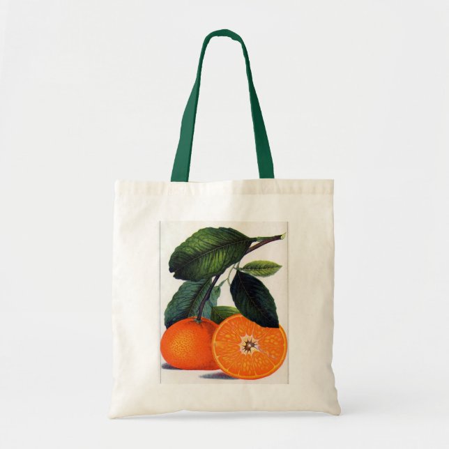 Mandarin Orange Tote Bag (Front)